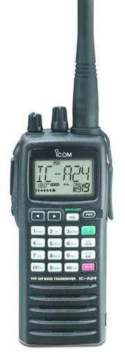 ICOM Handheld Nav Com Tranceiver